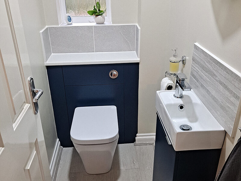 Exeter Cloakroom after