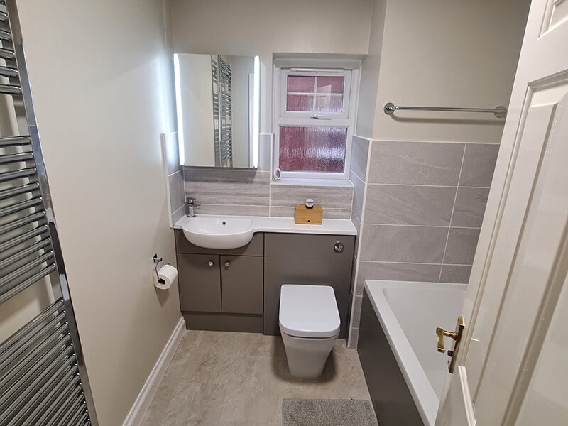 Exeter bathroom after