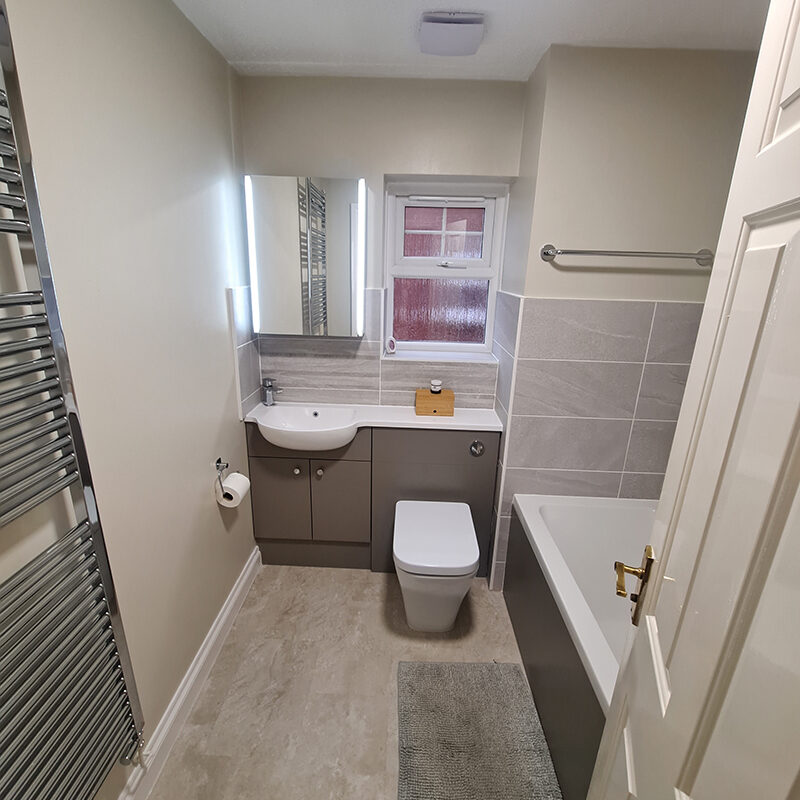 Exeter bathroom after